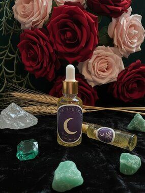 The Empress Perfume Oil - A Luminous Rose Ritual Spell Oil for Abundance